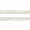 Czech Seed Beads 10/0 Transparent - Crystal/Grey Shades