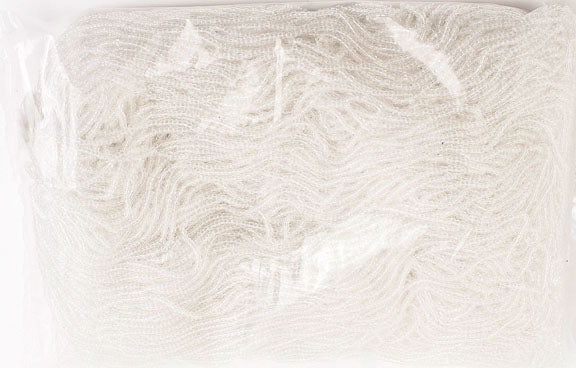 Czech Seed Beads 10/0 Transparent - Crystal/Grey Shades