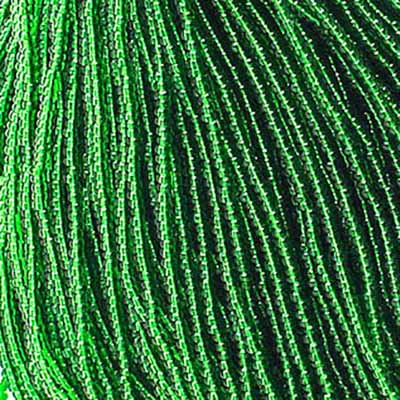 Czech Seed Beads 10/0 Transparent - Green Shades