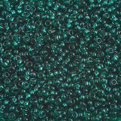 Czech Seed Beads 10/0 Transparent - Blue Shades