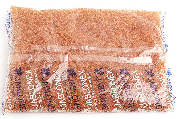 Czech Seed Beads 10/0 Transparent - Brown Shades