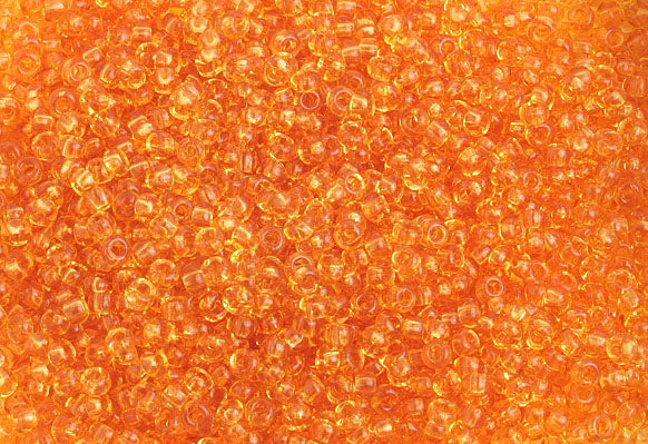 Czech Seed Beads 10/0 Transparent - Brown Shades