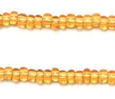 Czech Seed Beads 10/0 Transparent - Brown Shades