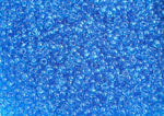 Czech Seed Beads 10/0 Transparent - Blue Shades