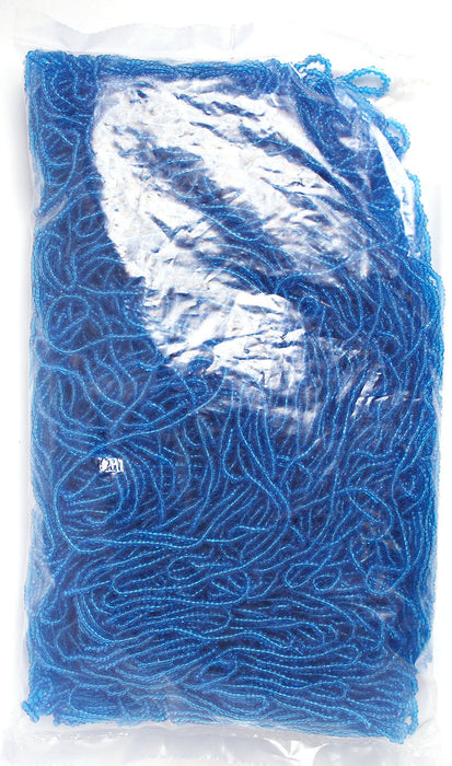 Czech Seed Beads 10/0 Transparent - Blue Shades