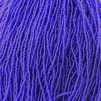 Czech Seed Beads 10/0 Transparent - Blue Shades