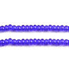 Czech Seed Beads 10/0 Transparent - Blue Shades