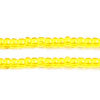 Czech Seed Beads 10/0 Transparent - Yellow/Orange Shades
