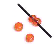 Czech Seed Beads 10/0 Transparent - Yellow/Orange Shades