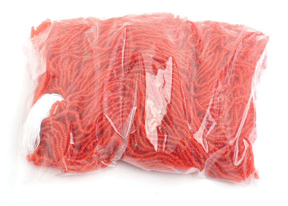 Czech Seed Beads 10/0 Transparent - Yellow/Orange Shades