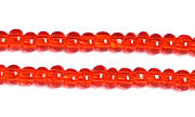 Czech Seed Beads 10/0 Transparent - Yellow/Orange Shades
