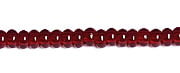 Czech Seed Beads 10/0 Transparent - Red Shades