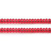 Czech Seed Beads 10/0 Transparent - Red Shades