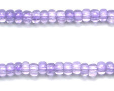 Czech Seed Beads 10/0 Transparent - Purple Shades