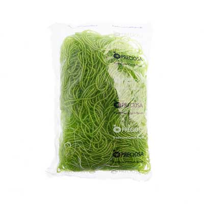 Czech Seed Beads 10/0 Transparent - Green Shades