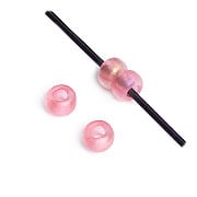 Czech Seed Beads 10/0 Transparent - Pink Shades