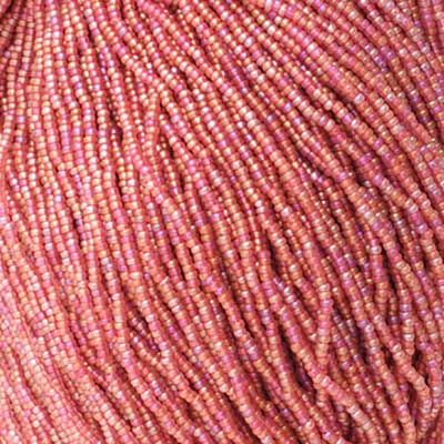 Czech Seed Beads 10/0 Transparent - Pink Shades