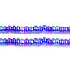 Czech Seed Beads 10/0 Transparent - Blue Shades