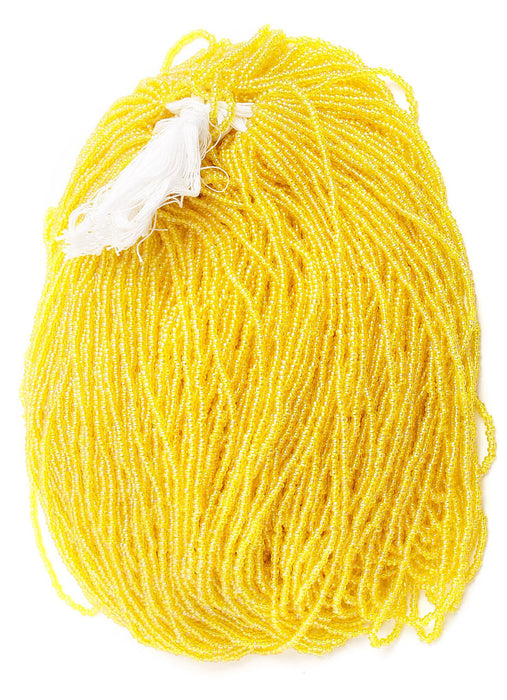 Czech Seed Beads 10/0 Transparent - Yellow/Orange Shades