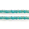 Czech Seed Beads 10/0 Transparent - Green Shades