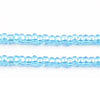 Czech Seed Beads 10/0 Transparent - Blue Shades