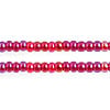 Czech Seed Beads 10/0 Transparent - Red Shades