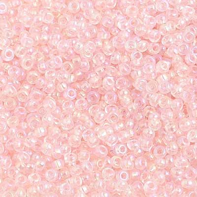 Czech Seed Beads 10/0 Transparent - Pink Shades