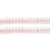 Czech Seed Beads 10/0 Transparent - Pink Shades