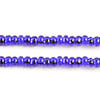 Czech Seed Beads 10/0 Silver Lined - Blue Shades