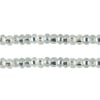 Czech Seed Beads 10/0 Silver Lined - Crystal/Multi Shades