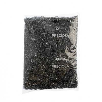 Czech Seed Beads 10/0 Silver Lined - Crystal/Multi Shades