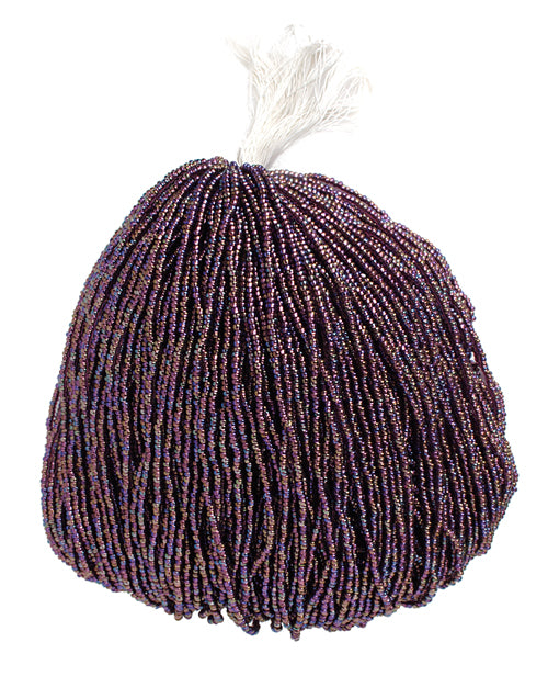 Czech Seed Beads 10/0 Silver Lined - Purple Shades
