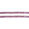 Czech Seed Beads 10/0 Silver Lined - Purple Shades