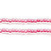 Czech Seed Beads 10/0 Color Lined Red/Pink Shades