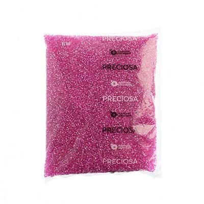 Czech Seed Beads 10/0 Silver Lined - Pink Shades