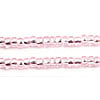Czech Seed Beads 10/0 Silver Lined - Pink Shades