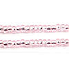 Czech Seed Beads 10/0 Silver Lined - Pink Shades