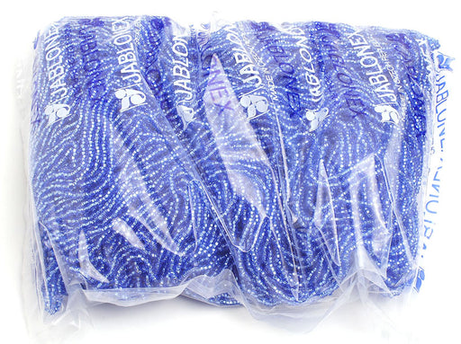 Czech Seed Beads 10/0 Silver Lined - Blue Shades