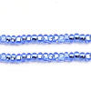 Czech Seed Beads 10/0 Silver Lined - Blue Shades