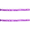 Czech Seed Beads 10/0 Silver Lined - Purple Shades