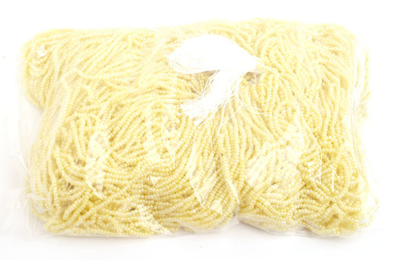 Czech Seed Beads 10/0 Opaque -Yellow/Orange Shades