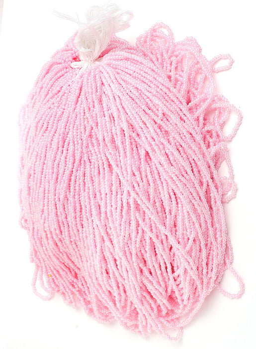 Czech Seed Beads 10/0 Opaque - Pink Shades