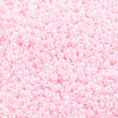 Czech Seed Beads 10/0 Opaque - Pink Shades