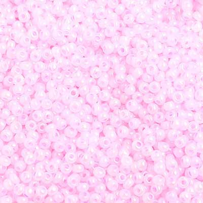 Czech Seed Beads 10/0 Opaque - Pink Shades