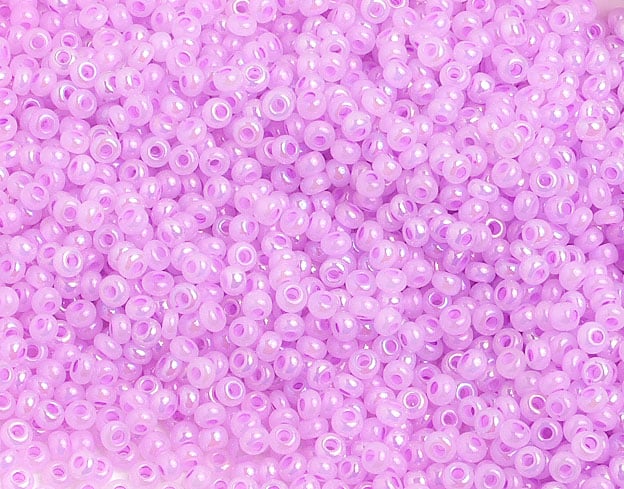 Czech Seed Beads 10/0 Opaque - Purple Shades