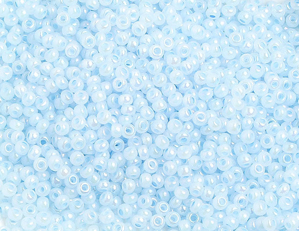 Czech Seed Beads 10/0 Opaque - Blue Shades