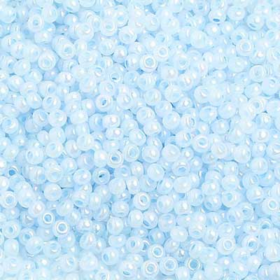 Czech Seed Beads 10/0 Opaque - Blue Shades