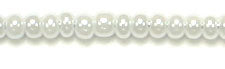 Czech Seed Beads 10/0 Opaque - White Shades