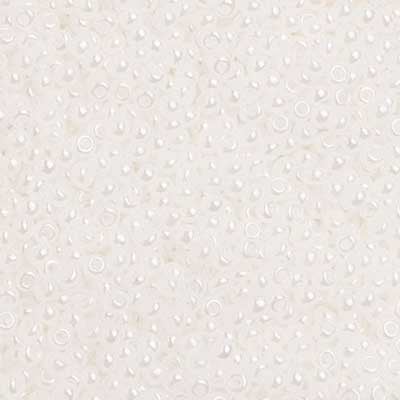 Czech Seed Beads 10/0 Opaque - White Shades