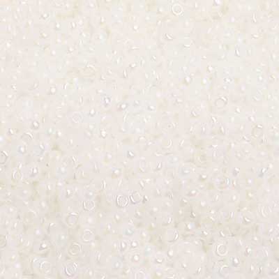 Czech Seed Beads 10/0 Opaque - White Shades